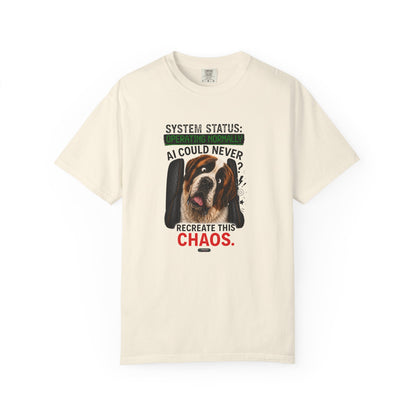 DOG St. Bernard: AI Could Never Recreate This Chaos T-Shirt