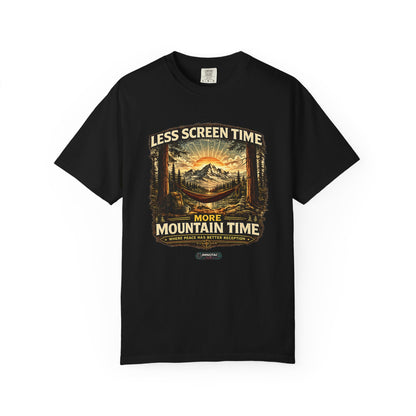 Mountain: Less Screen Time, More Mountain Time T-Shirt
