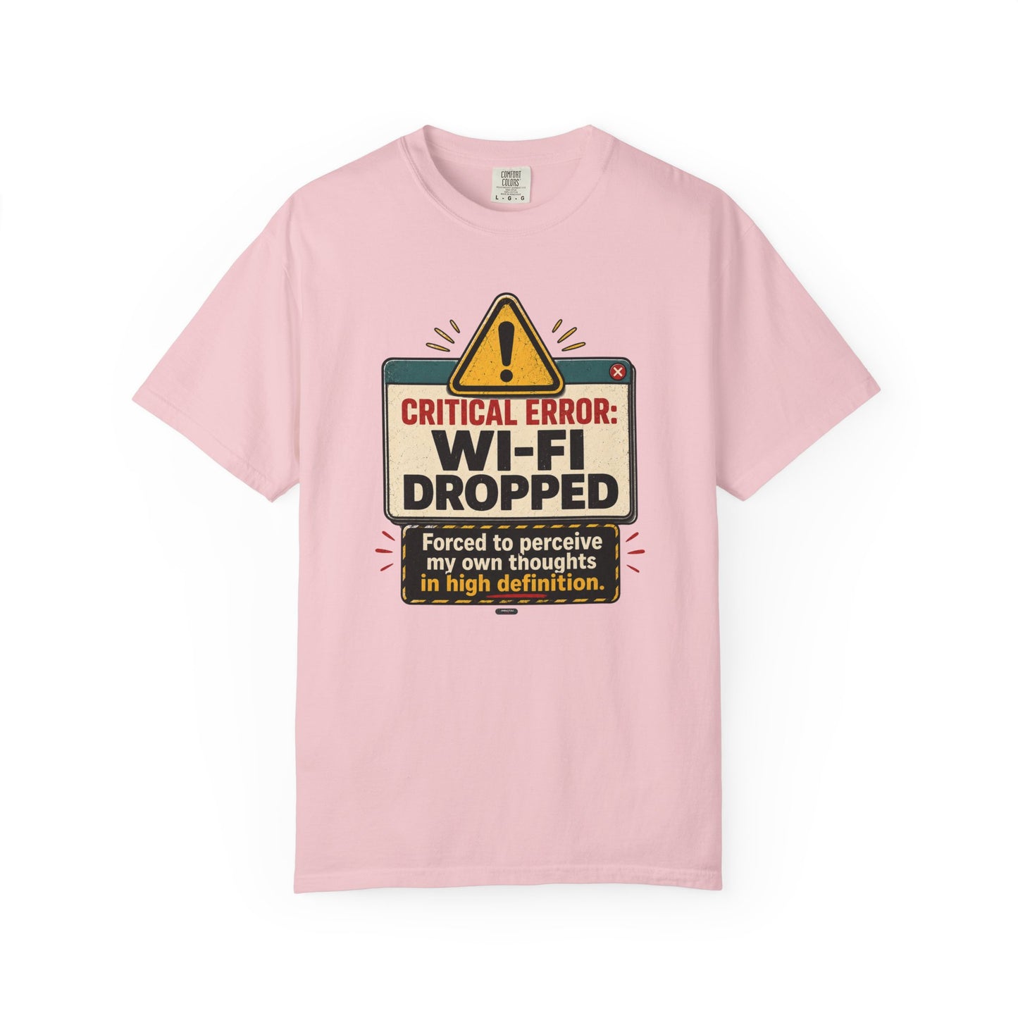 Wi‑Fi Dropped Funny Internet Error Graphic Tee