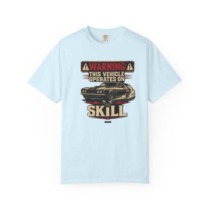 CLASSIC CAR This Vehicle Operate On Skills T-Shirt