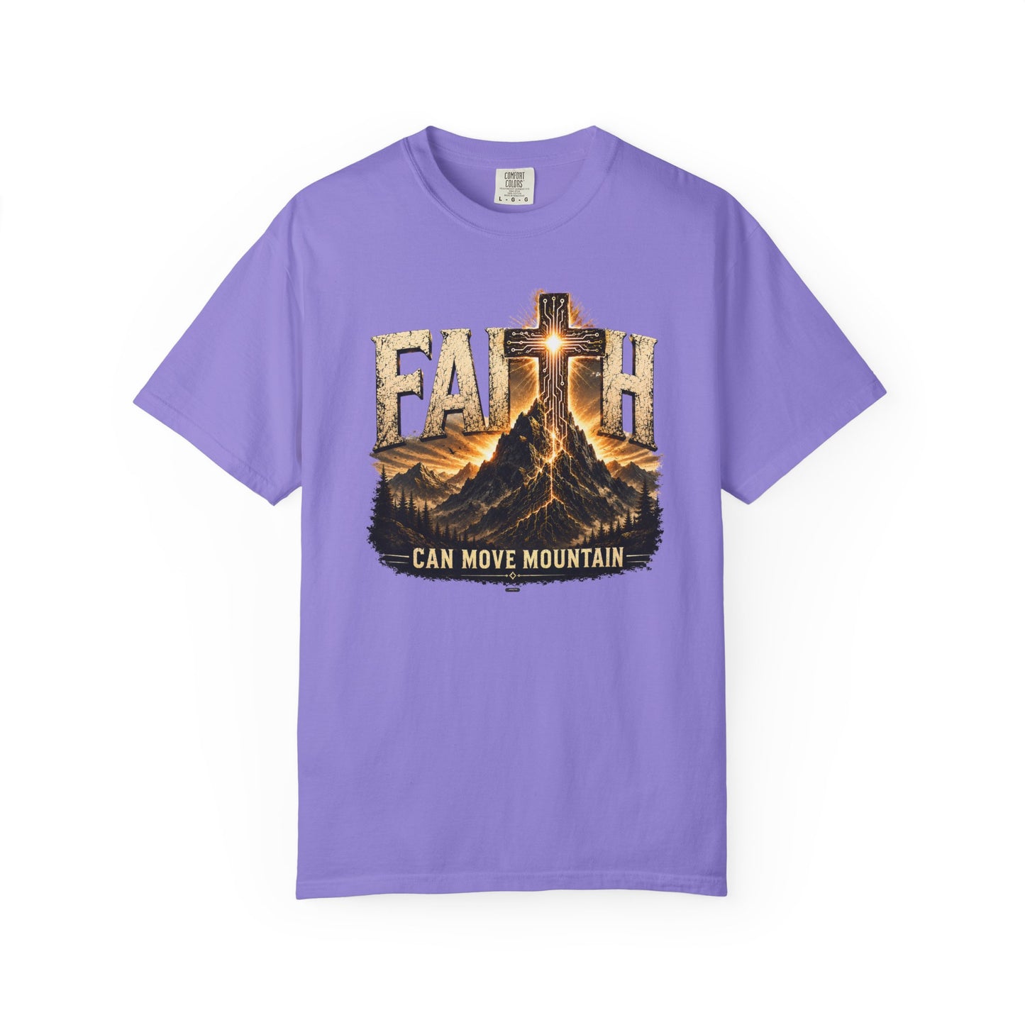 DigitalDivine: FAITH Can Move Mountains T-Shirt