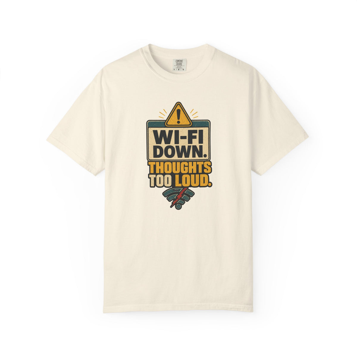 Wi‑Fi Down Funny Internet Error Graphic Tee