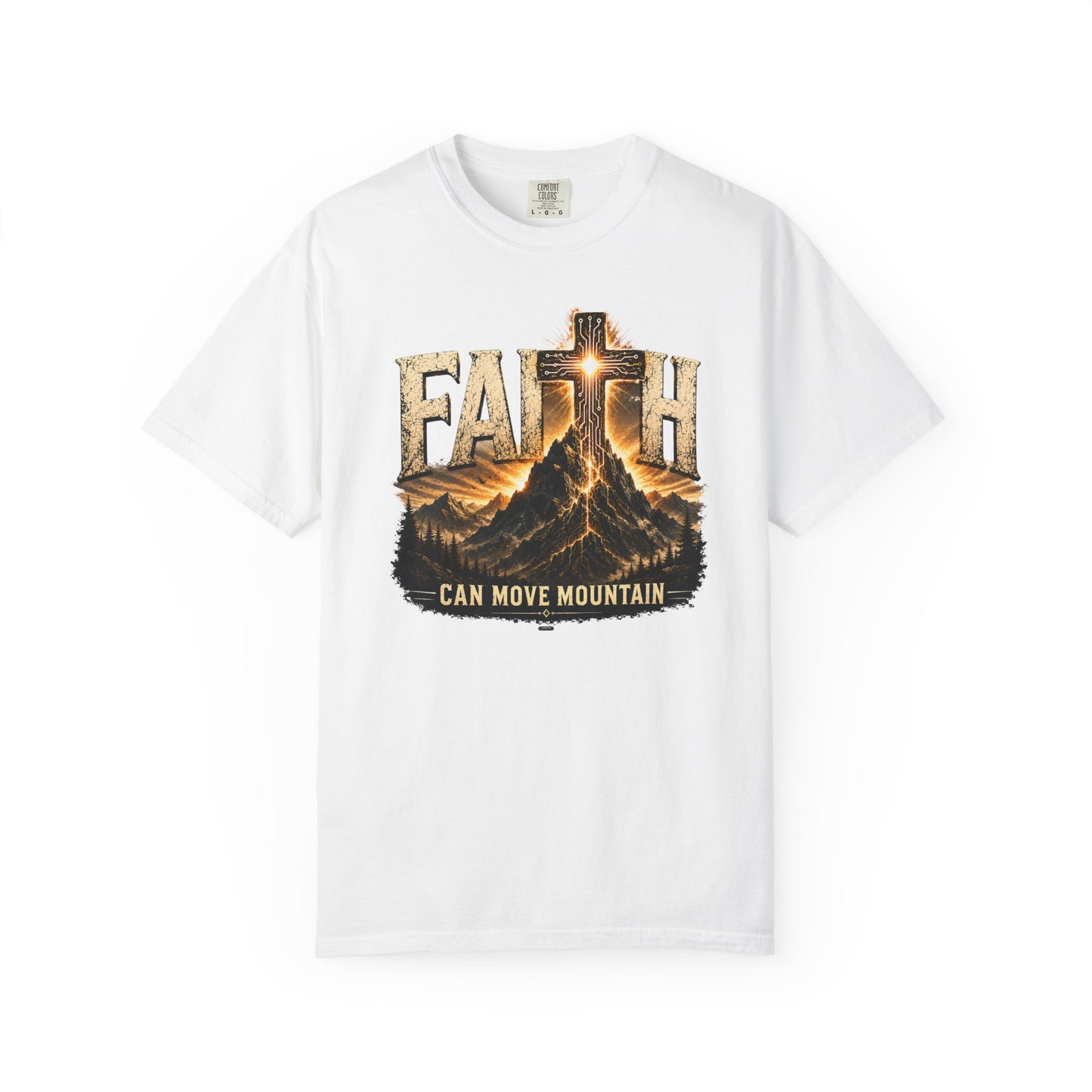 DigitalDivine: FAITH Can Move Mountains T-Shirt