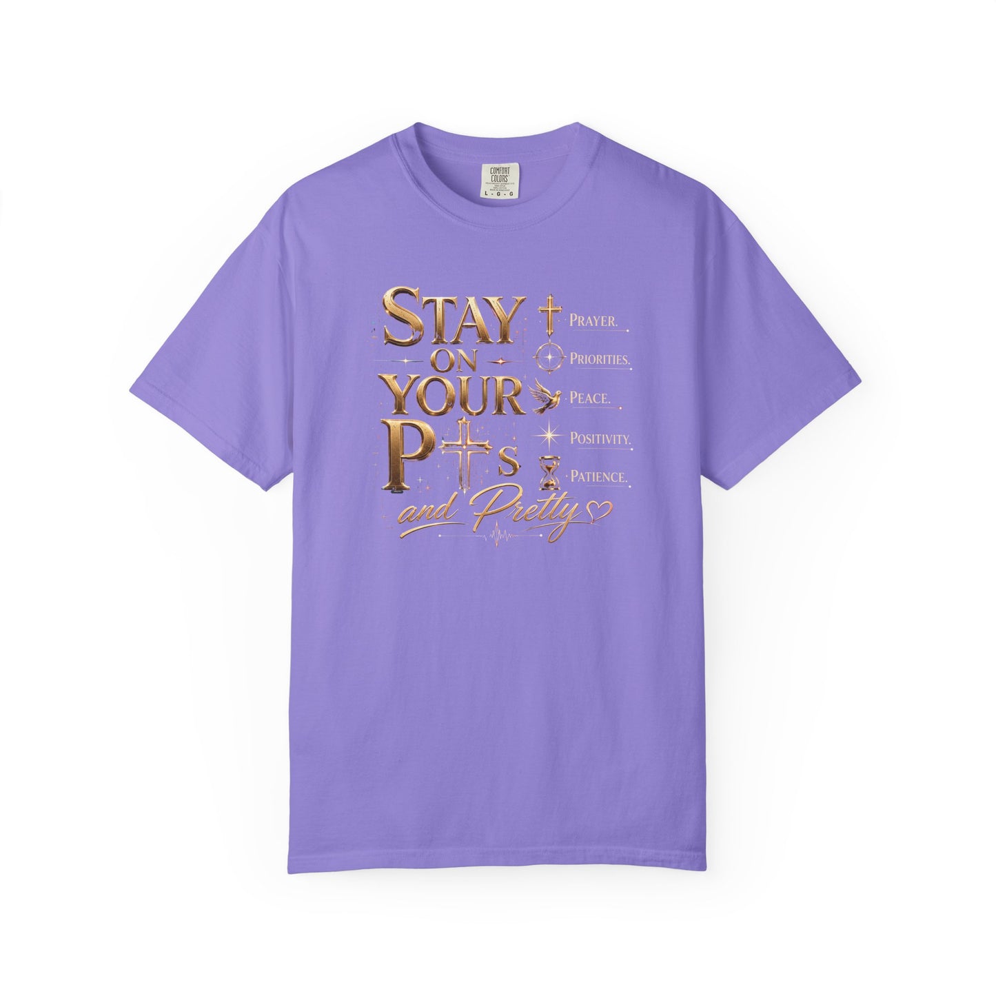 DigitalDivine: Stay On Your P's Motivation Religious Tee