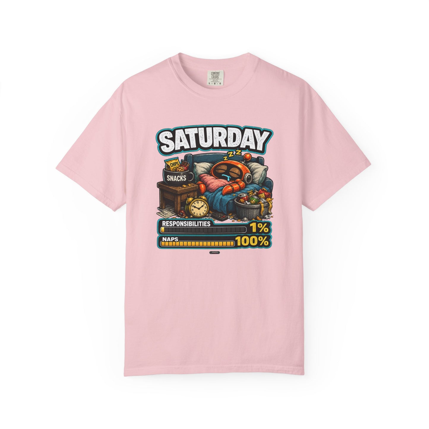 SATURDAY: Responsibilities 1%, NAP 100%