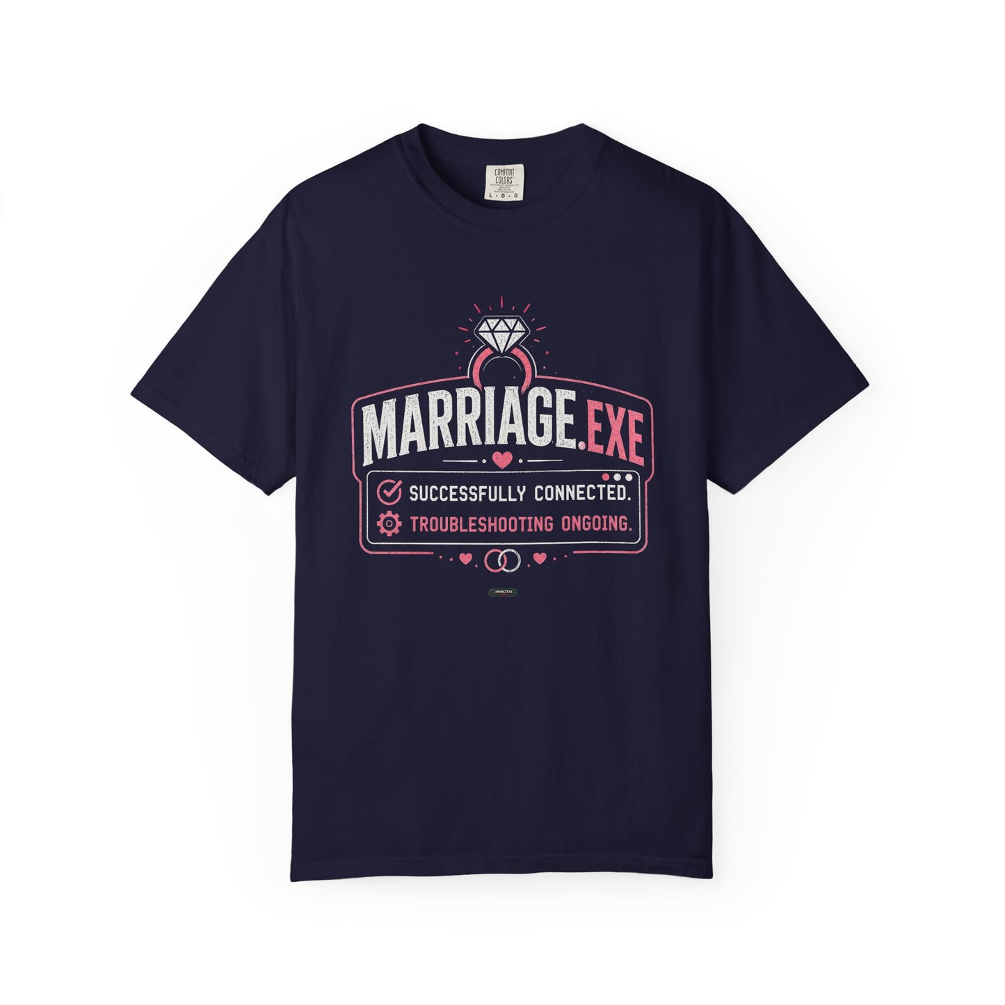 Marriage.exe Wedding Tee (Troubleshooting: Ongoing)