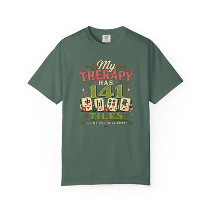 MAHJONG: My Therapy Have 141 Tile T-Shirt