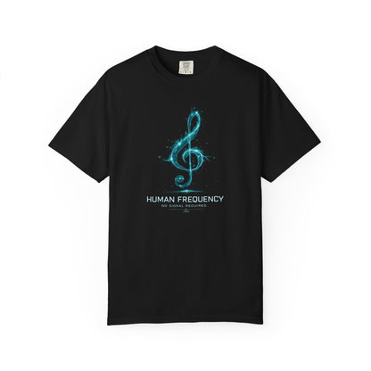 MUSIC: Human Frequency Graphic T-Shirt