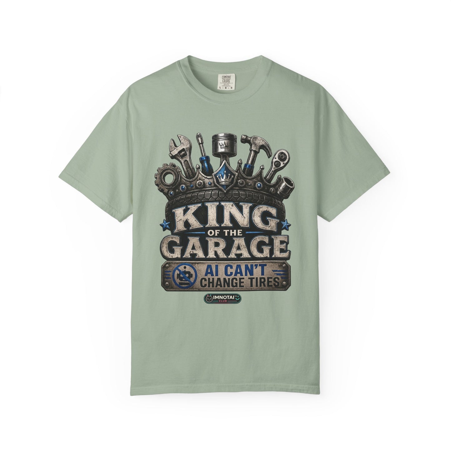King of the Garage shirt | Mechanic Tools