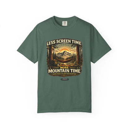 Mountain: Less Screen Time, More Mountain Time T-Shirt