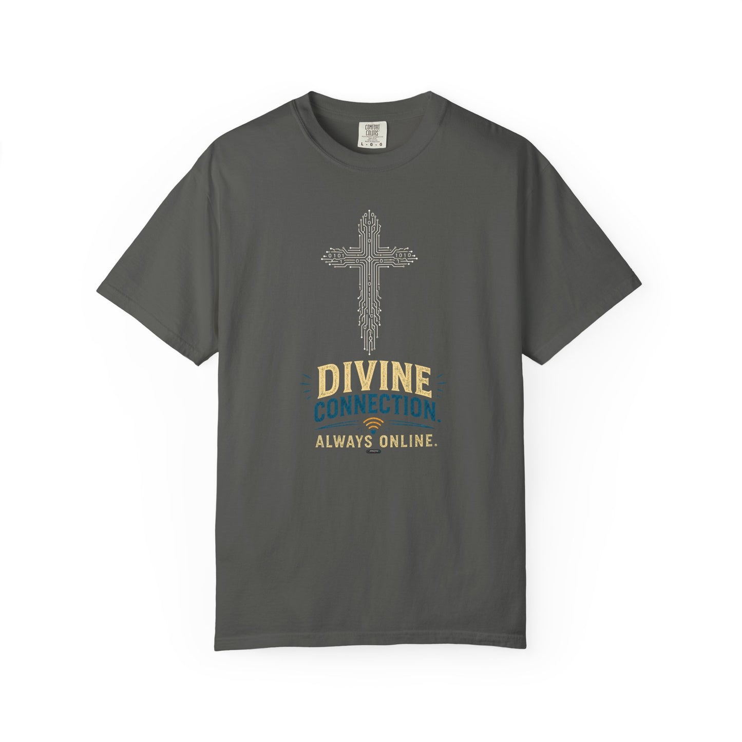 DigitalDivine: Devine Connection. Always On— Cross Faith Graphic Tee