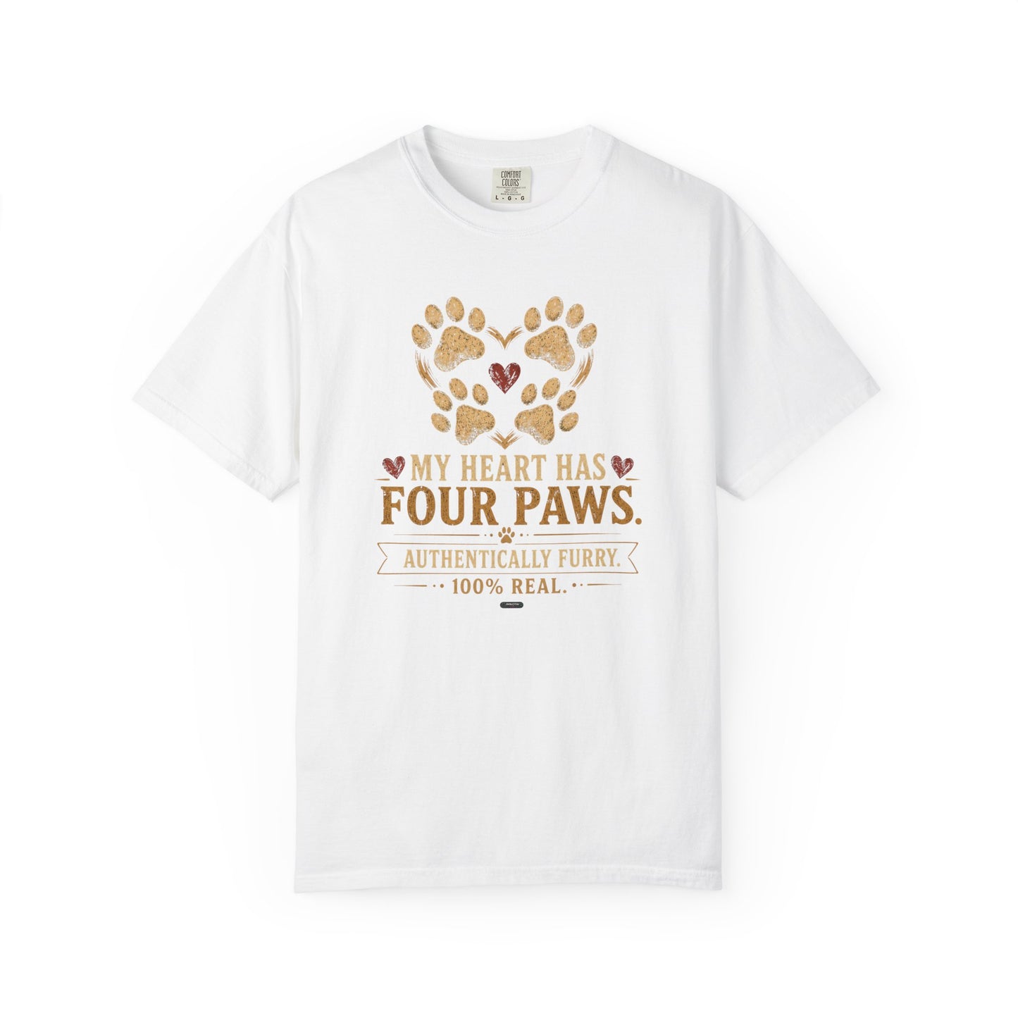 My Heart Has Four Paws T-Shirt