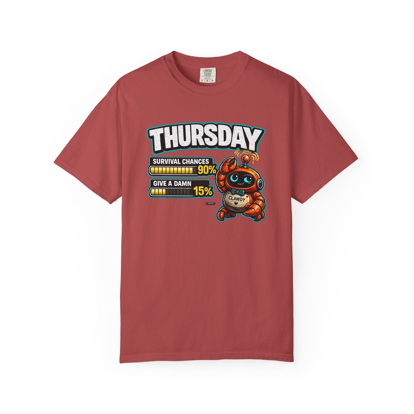 THURSDAY: Survival Chances 90%, Give a Damn 15%