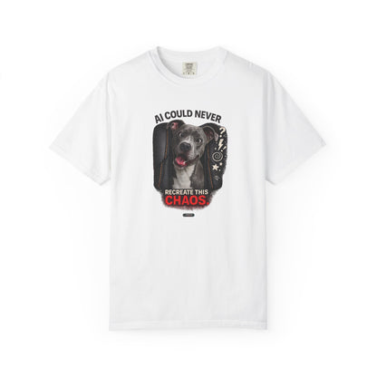 DOG Pitbull: AI Could Never Recreate This Chaos T-Shirt