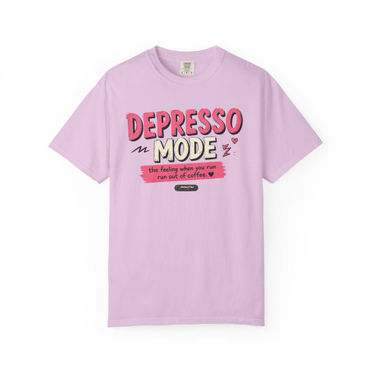 Depresso Mode- The Feeling  When You Run of  Coffee T-Shirt