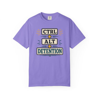 BTS: CTRL + ALT+ DETENTION - Graphic Tee (Teacher / Parent Humor)