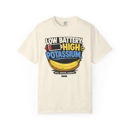 Low Battery, High Potassium Banana T-Shirt