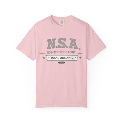NSA 'Non-Synthetic Adult' 100% Organic T-Shirt