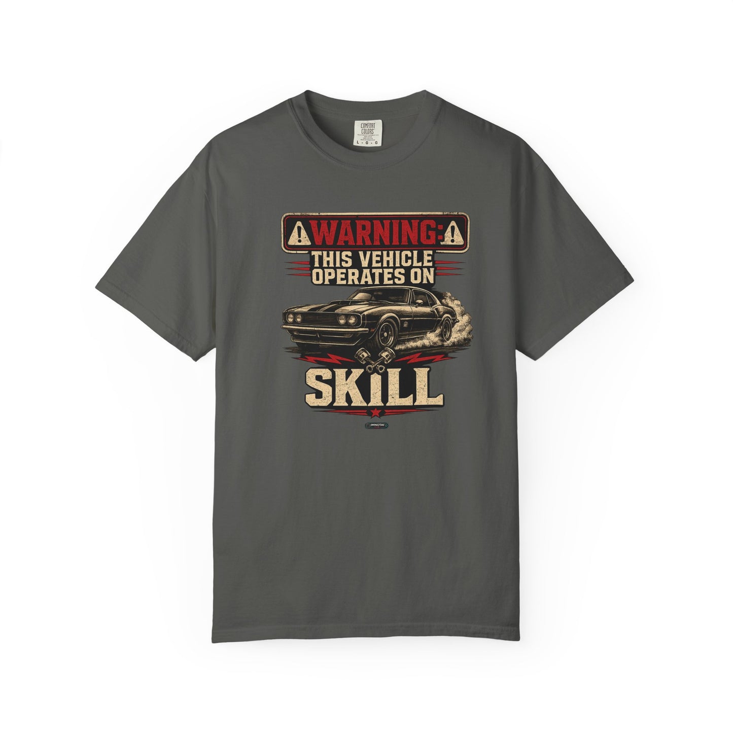 CLASSIC CAR This Vehicle Operate On Skills T-Shirt