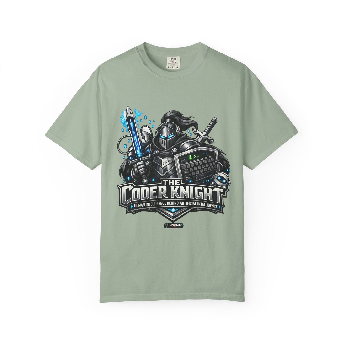 Coder Knight T-Shirt — Gaming & Programmer Graphic Tee