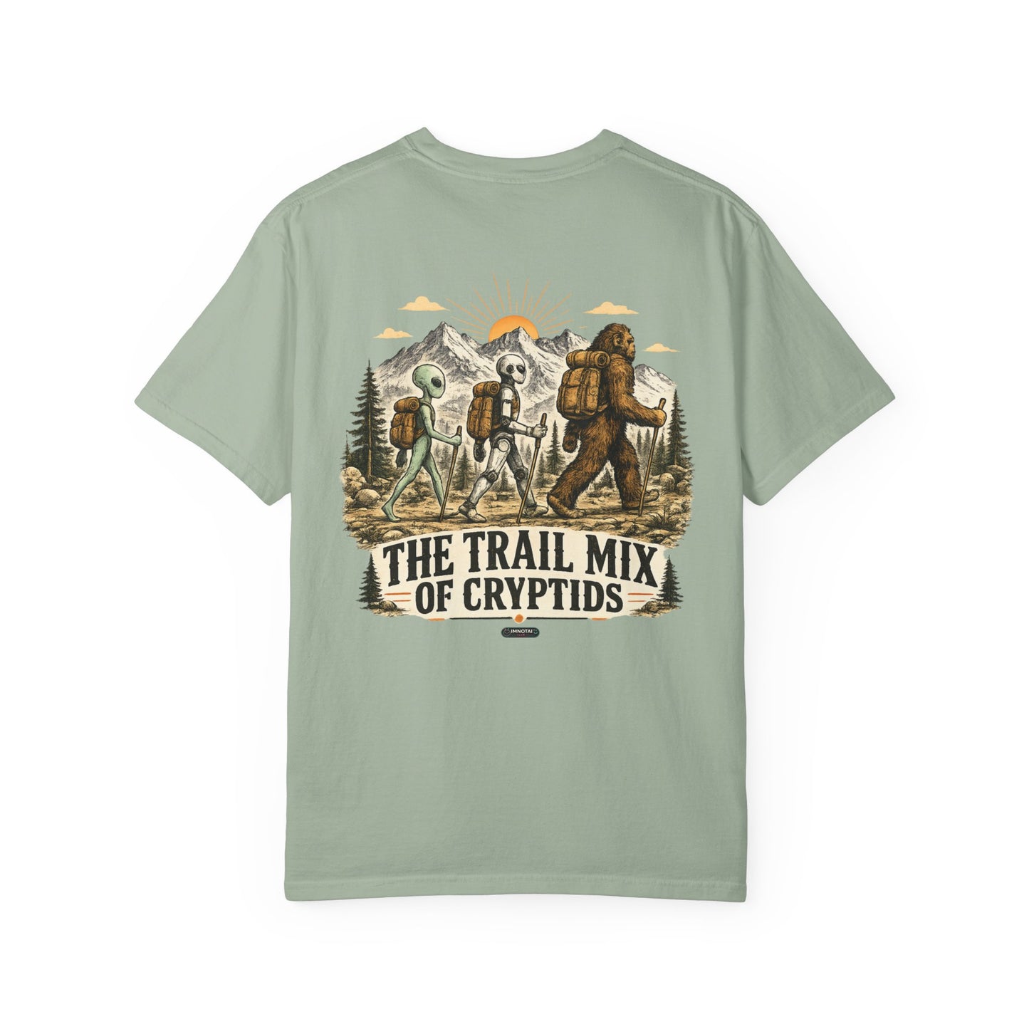 The Trail Mix of Cryptids Hiking T-Shirt