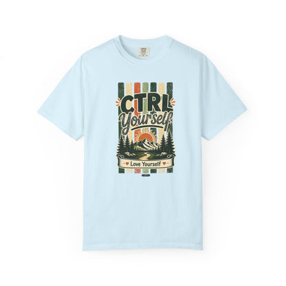 HUMANWARE : CTRL YOURSELF  Retro Nature T-Shirt