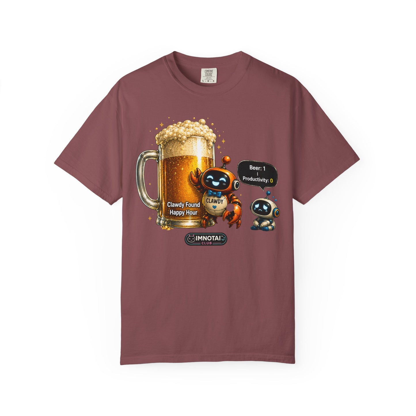 Clawdy Found Happy Hour T-Shirt