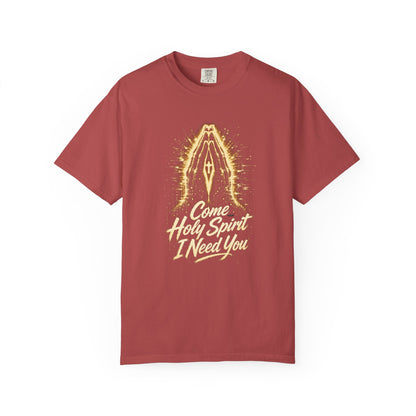 DigitalDivine: Come Holy Spirit I Need You Religious Tee
