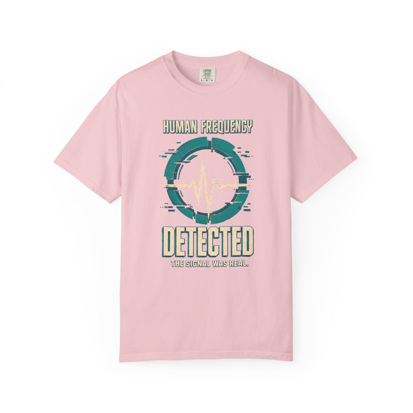 MUSIC: Human Frequency Detected" Graphic Tee