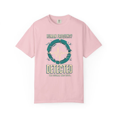 MUSIC: Human Frequency Detected" Graphic Tee