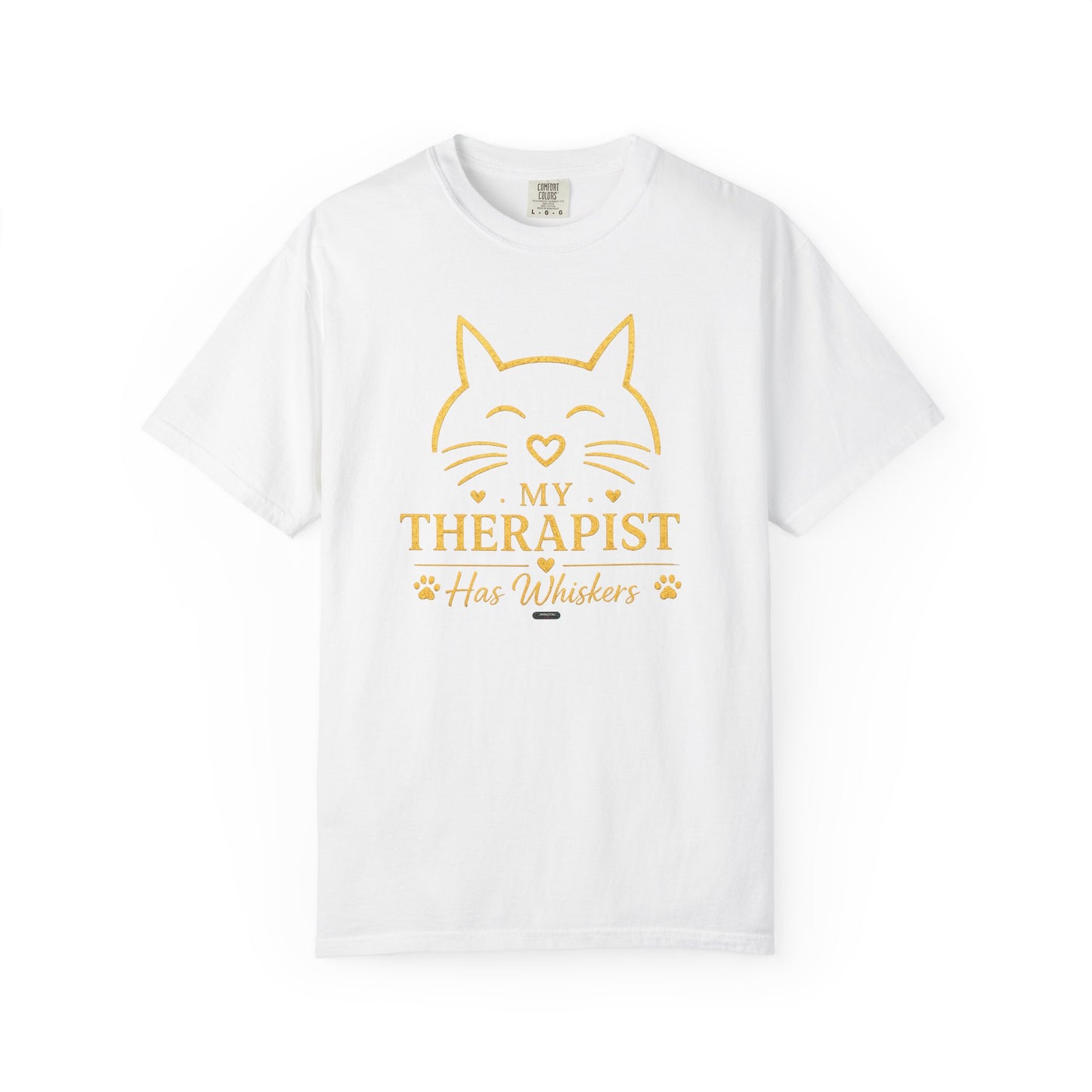 CAT My Therapist Has Whiskers T-Shirt