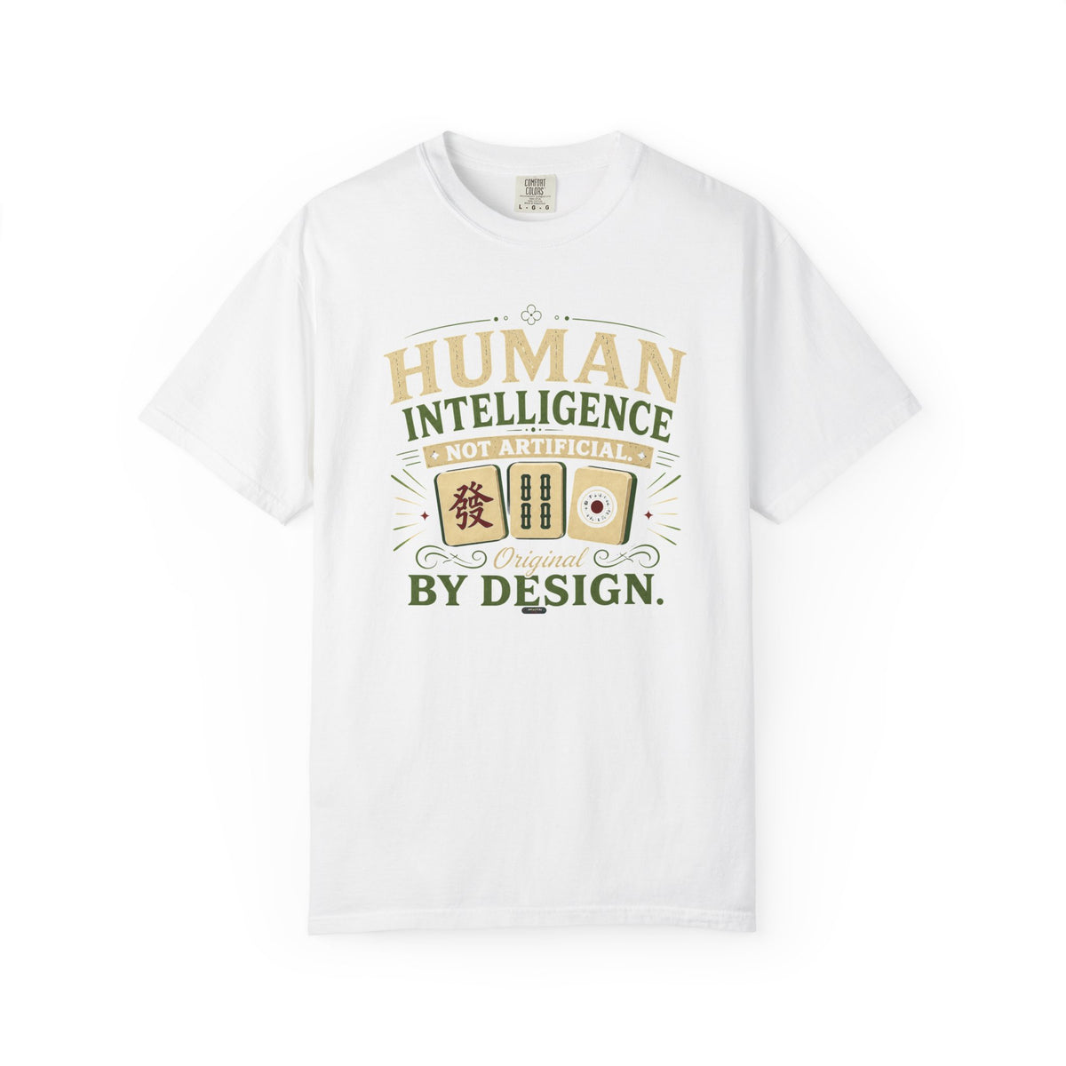 MAHJONG: Human Intelligence Tiles T-Shirt