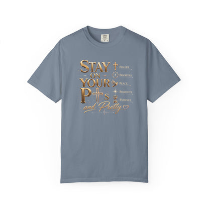 DigitalDivine: Stay On Your P's Motivation Religious Tee