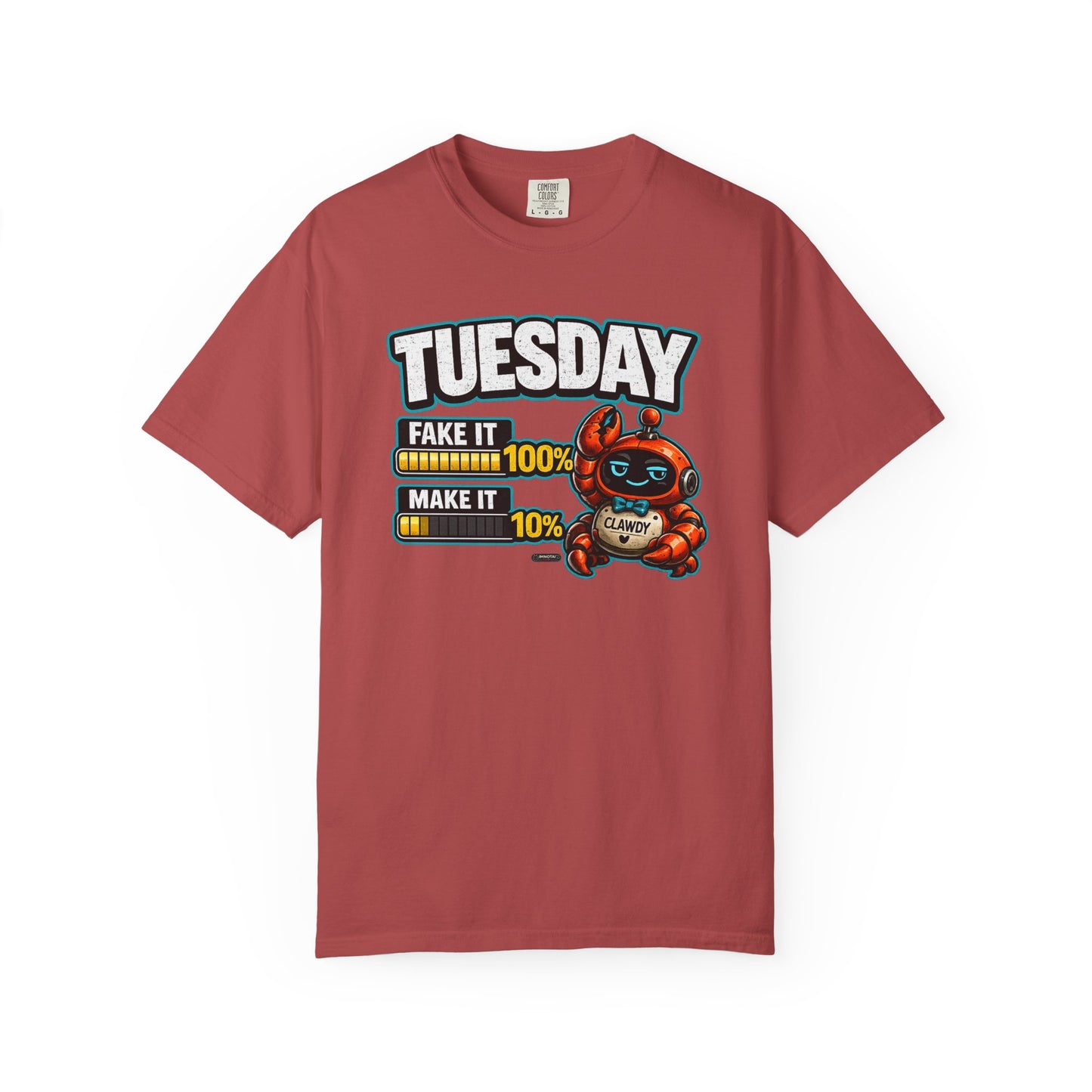 TUESDAY: 100% Fake it. 10% Make it