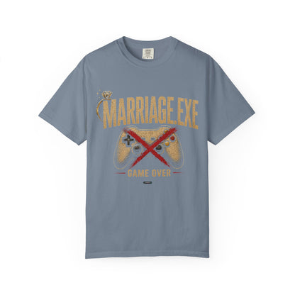 MARRIAGE.EXE Game Over'. Gamer T-Shirt