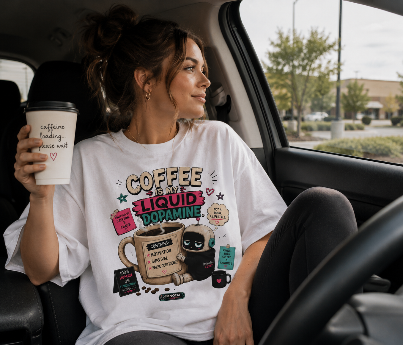 Coffee Is My Liquid Dopamine T-Shirt