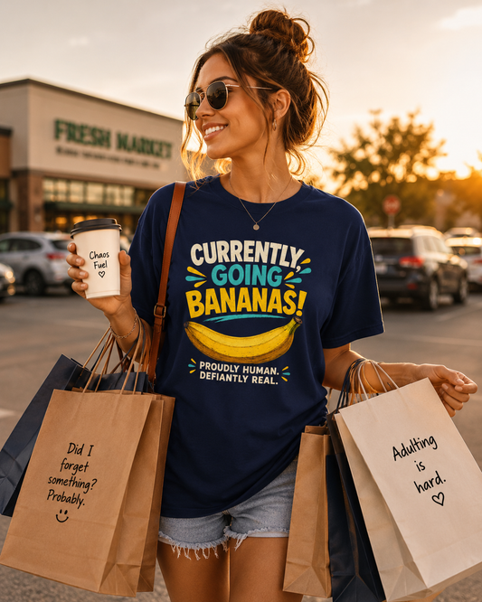 Currently Going Bananas! Graphic T-Shirt