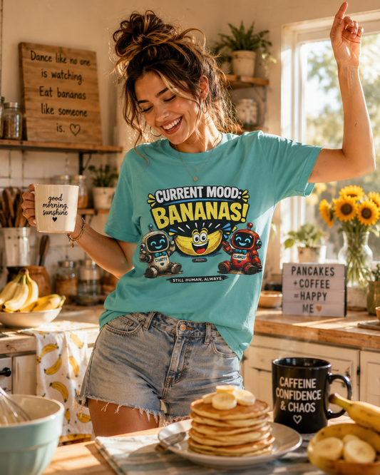 Current Mood: Bananas Graphic T-Shirt