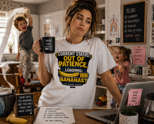 Out Of Patience Loading Bananas T-Shirt