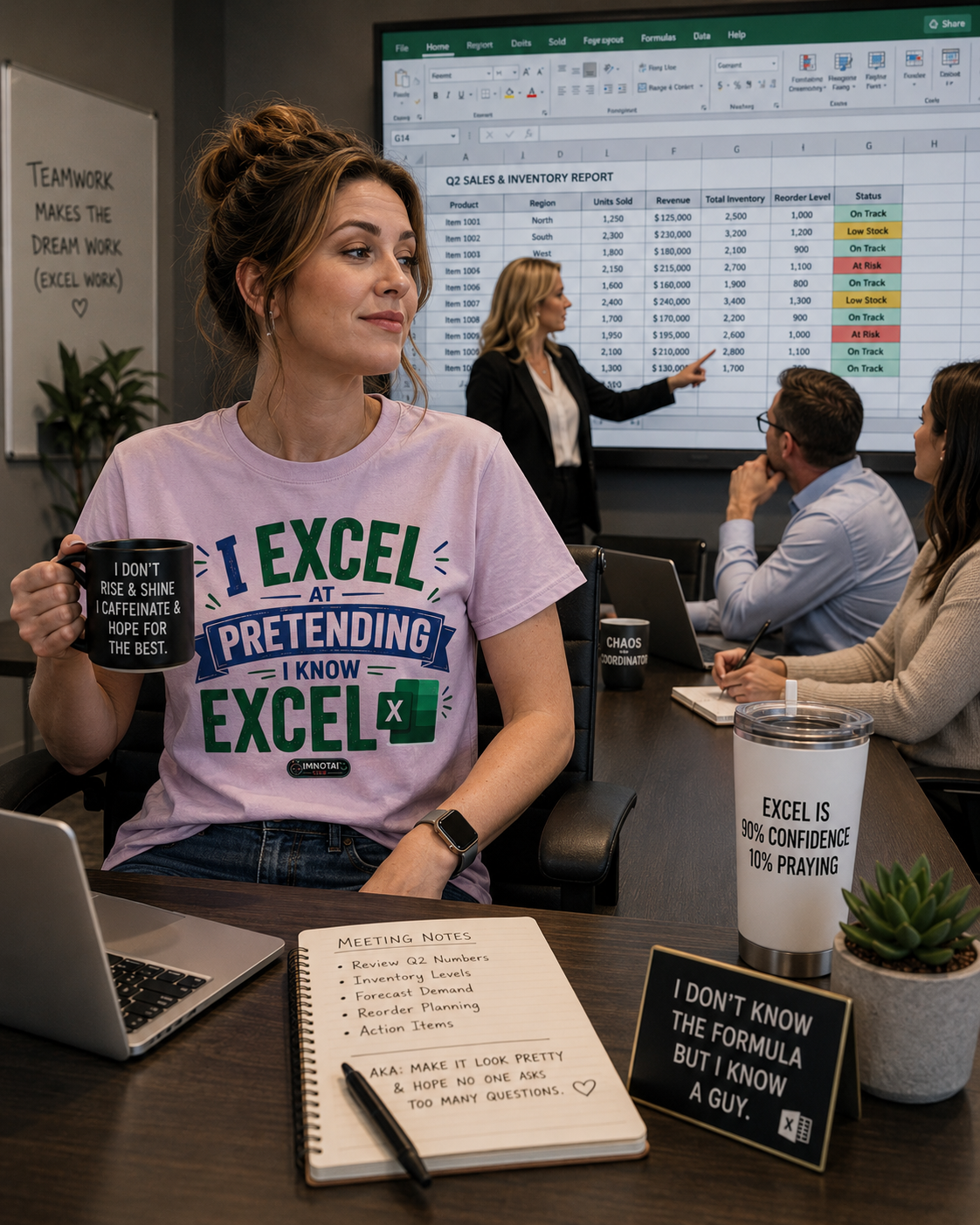 I Excel at Pretending I Know Excel  T-Shirt