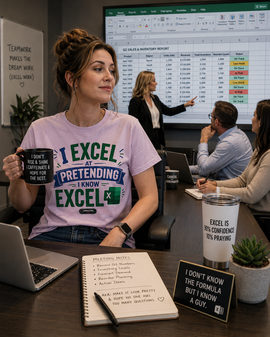 I Excel at Pretending I Know Excel  T-Shirt