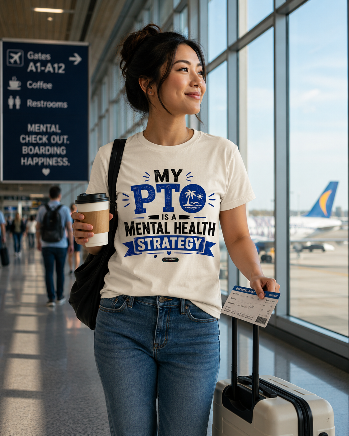 My PTO Is a Mental Health Strategy T-Shirt