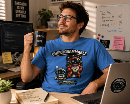 Unprogrammable Robots Graphic T-Shirt